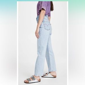 Levis Ribcage Ankle Straight • SZ 27
